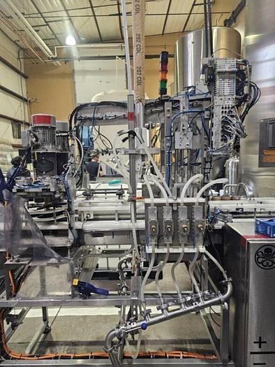 Used Used Wild Goose WG600 canning line