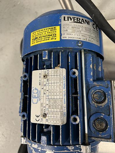 Used Used Vigor Mini flexible impeller pump