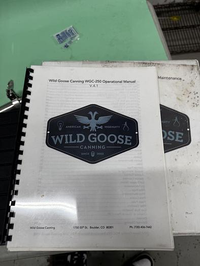 Used Used Wild Goose WGC250 Can Line
