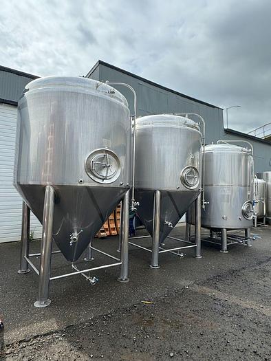 Used (2) available - Used PBST 60 bbl Jacketed Fermenter
