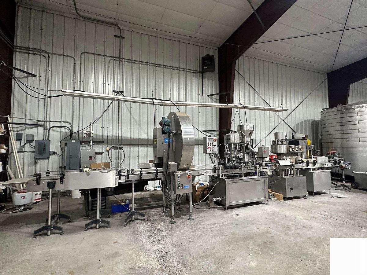 Used Used GAI 8/1 Monoblock Filler Corker