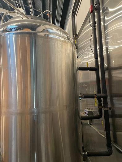 Used Used Apex 15 bbl / 465 Gal Jacketed Brite Tank