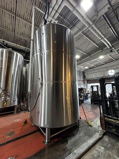 Used Used Marks Fabrication 120bbl / 3720 Gallon jacketed brite tank