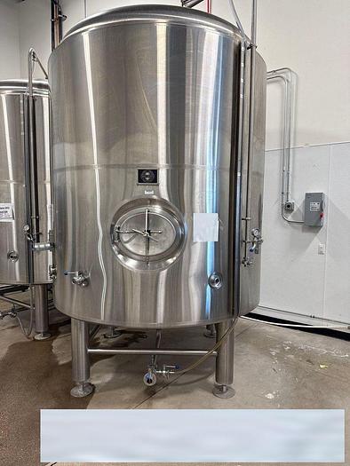 Used (2) Available - Used Craftkettle 60 bbl/ 1860 Gal jacketed brite tanks