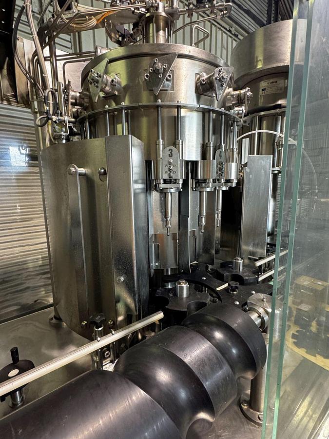 Used Used GAI 3003A Bier 12 Valve Monoblock Rinser Filler Crowner