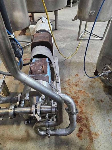 Used 2014 Waukesha Positive Displacement Lobe Pump Size 060 U2