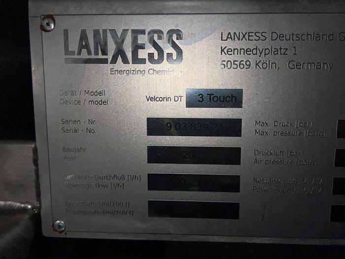 Used (1) Used Lanxess DT3 touch dosing machine (2021)