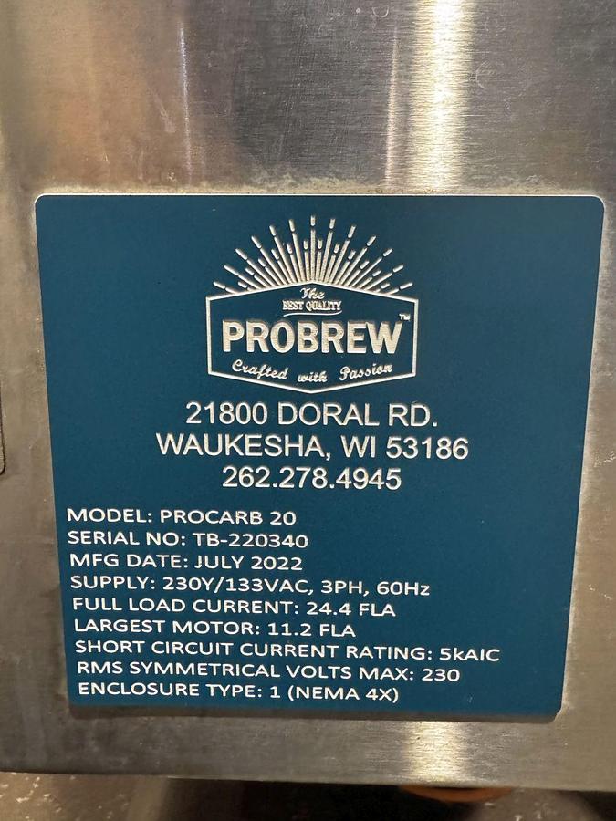 Used Used Probrew Procarb 20