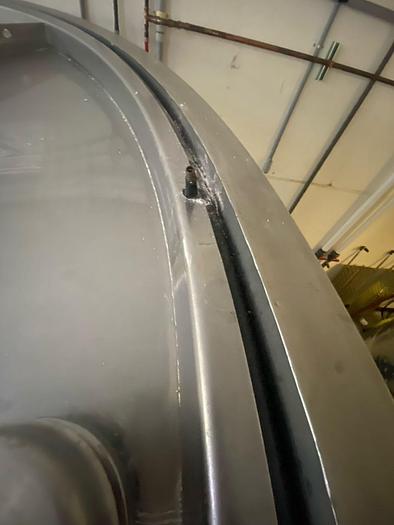 Used Used AAA Metal 3200 Gallon Jacketed Variable Capacity Tank