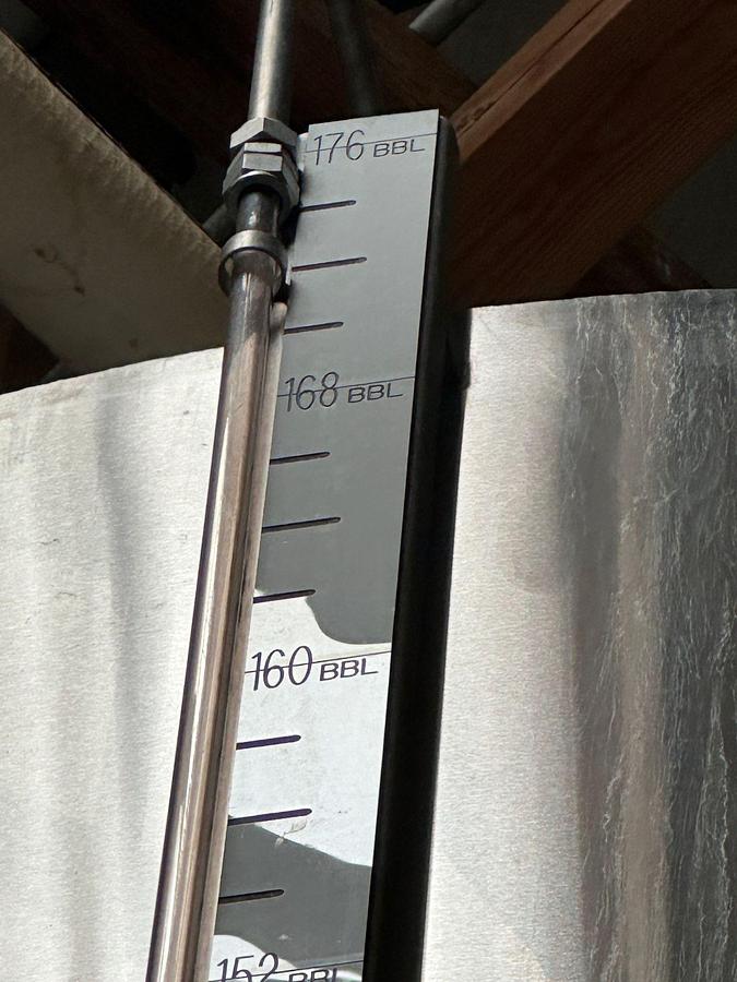 Used (1) Available - Used JV Northwest 170bbl / 5270Gal jacketed/insulated storage tank - HLT