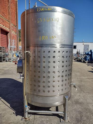 Used 1 Available - Used Pub Brewing 25 bbl Jacketed Brite Tank