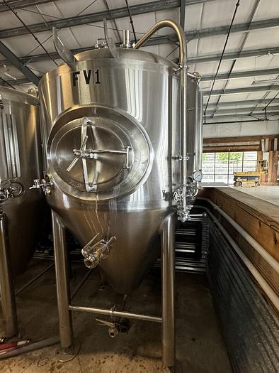 Used (3) available - Used PBST Pacific Brewery 10 bbl / 310 Gal conical fermenters