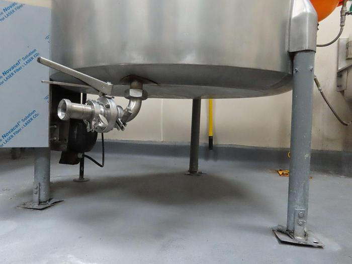 Used (1) used 350 Gallon (approx) mix tank