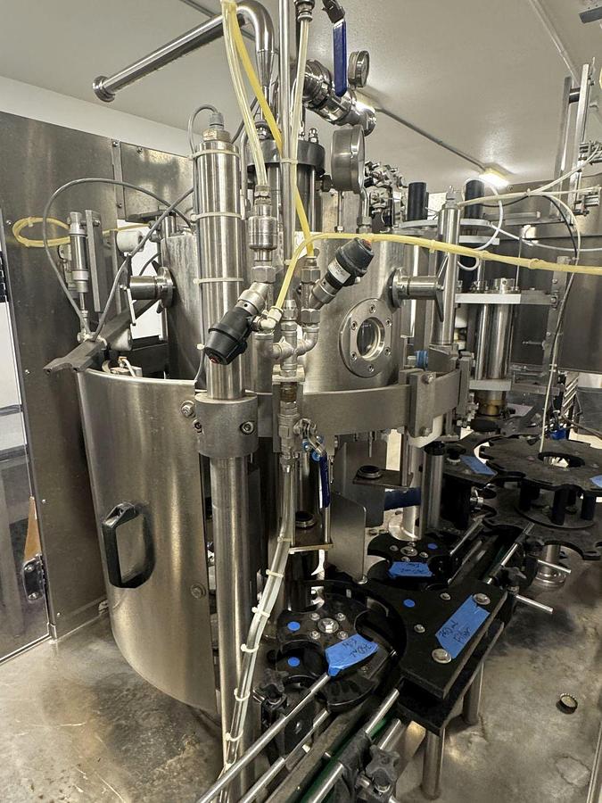 Used Used CIME Gold 6-6-1 Counter Pressure Bottle Filling Line