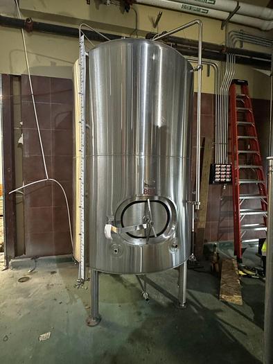 Used (1) Available - Used JV Northwest 35bbl / 1085 Gal Jacketed Brite Tank