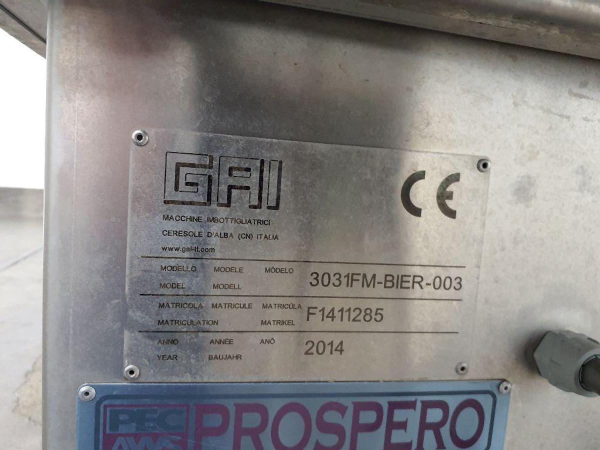 Used Used GAI 3031 FM Bier Monoblock Rinser/Filler/Capper