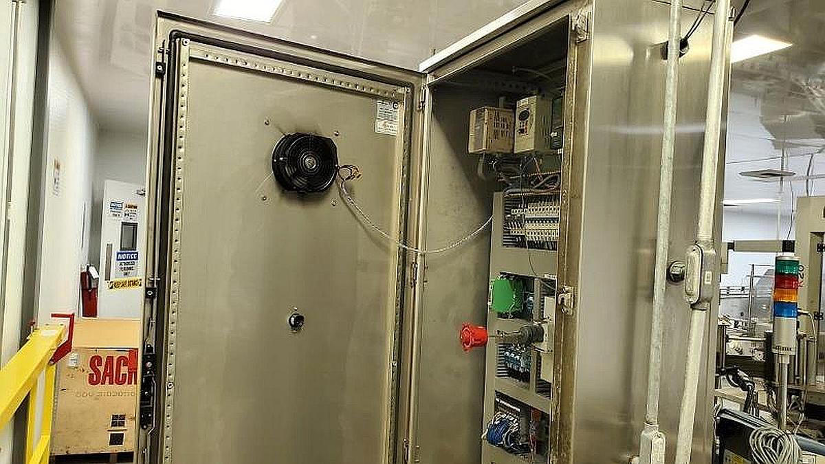 Used Used Sacmi Kube K20 rotary modular pressure sensitive labeler