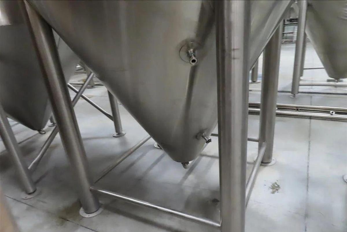 Used (2) Available - PBST - Pacific Brewery 60bbl / 1860Gal conical jacketed fermenter/ storage tan