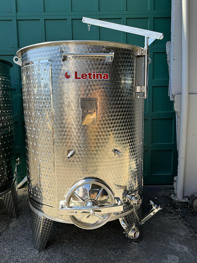 New Stock Letina 500gal/1900L Variable Capacity Jacketed Storage Tank