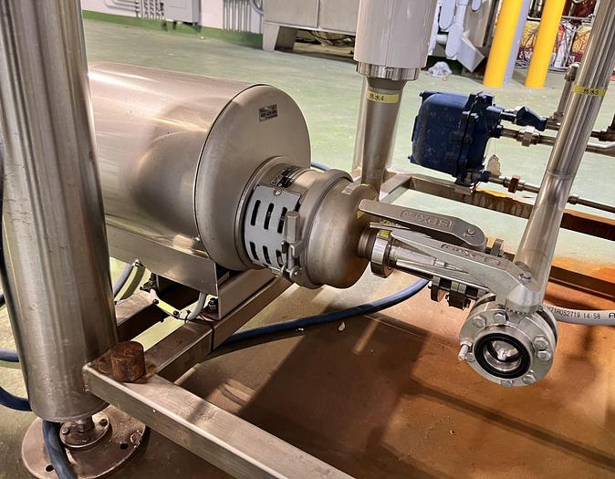 Used Used Lehui 15 bbl skid mounted steam brewhouse