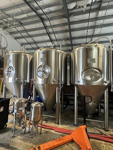 Used (3) Available - Used BSV - Blackstone 20 bbl Fermenter