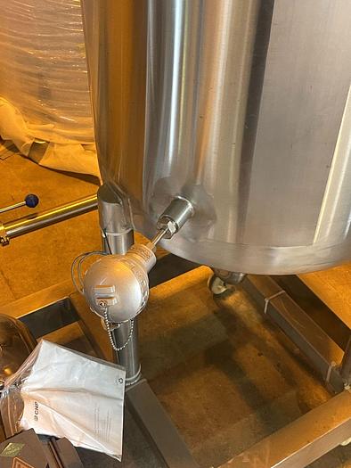 Used USed 2 tank cip cart with pump