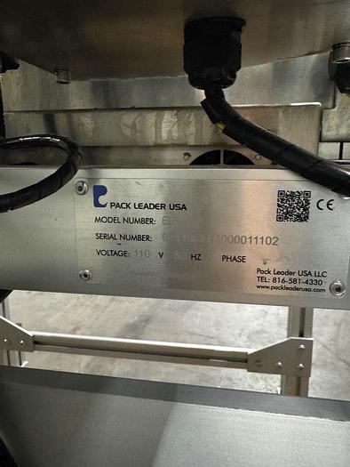 Used Used Pack Leader ElF50 pressure sensitive labeler