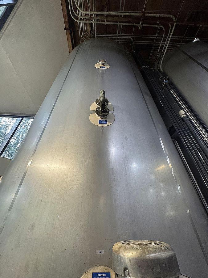 Used (2) Available - Mueller 6000 Gallon jacketed storage tanks