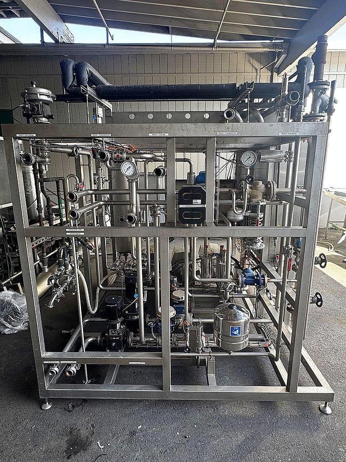 Used 2019 COROSYS FPS/HWD 45 HOT WATER DEAERATION & FLASH PASTRURIZATION SYSTEM