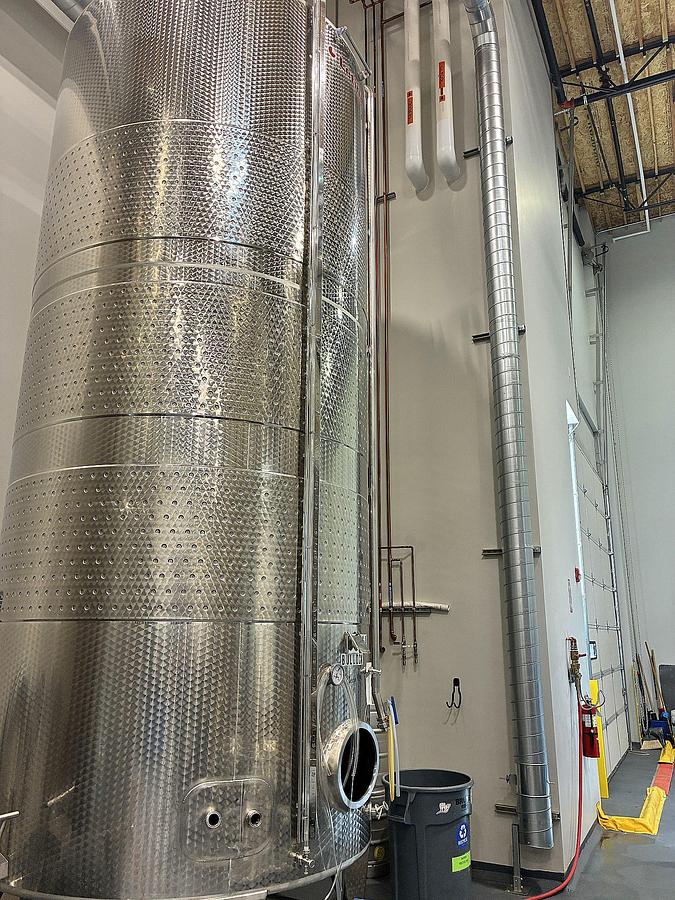 Used (4) Available - Used Letina 20,000L / 5285 Gallon Jacketed Blend/Storage Tanks