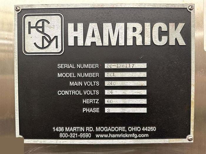 Used 2016 Hamrick Manufactuing Services Challenger Case Packer