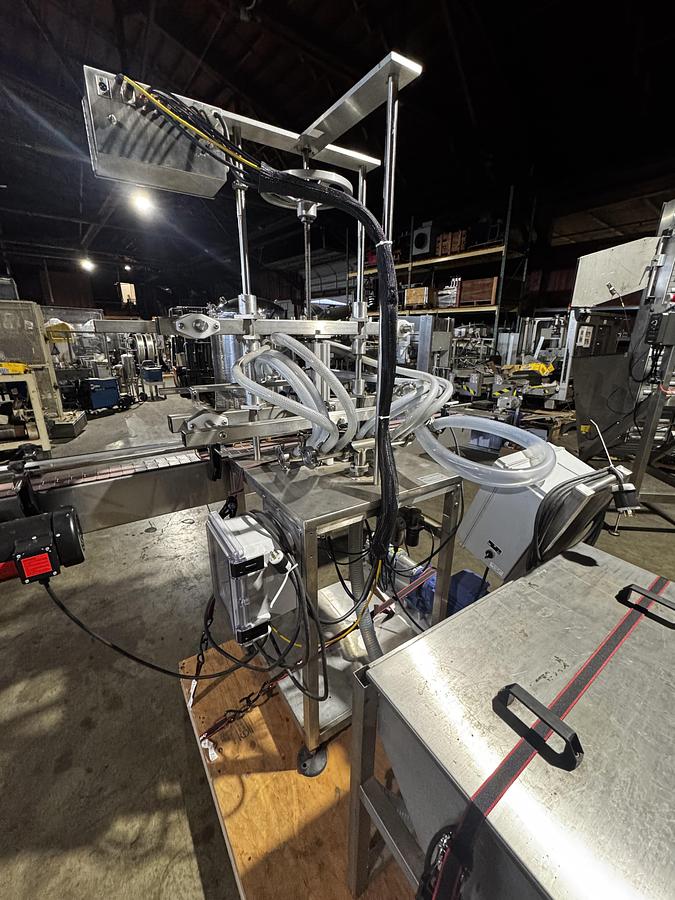 Used Inline Filling Systems Inline 4 Head Filler