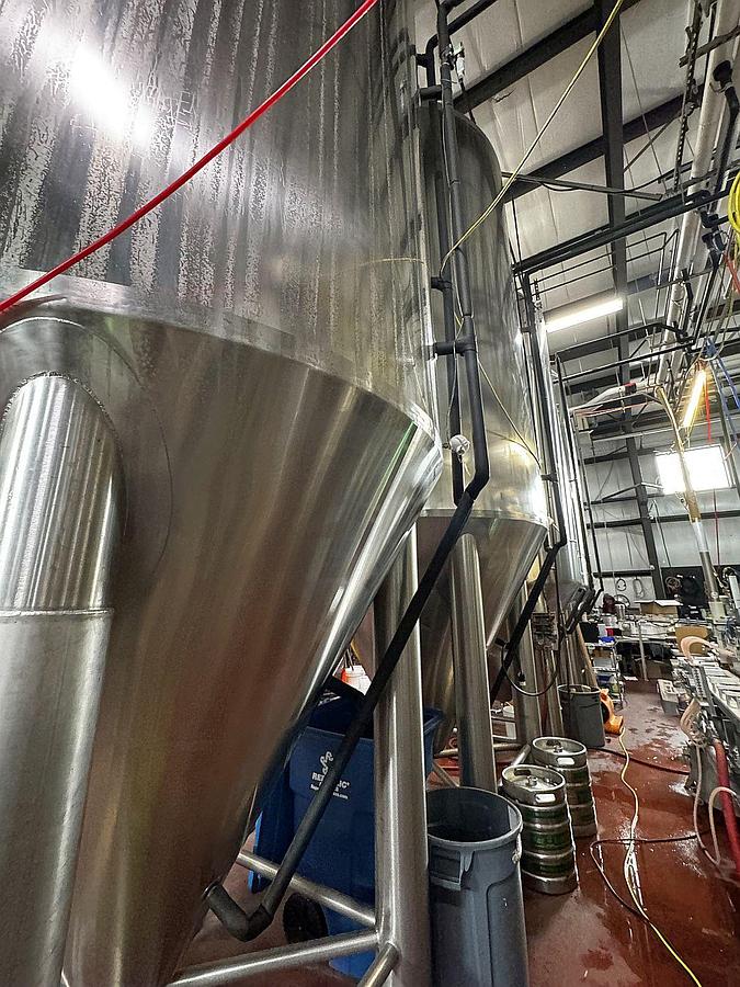 Used (2) Used Criveller 120 bbl/ 3720 Gal Jacketed Fermenters