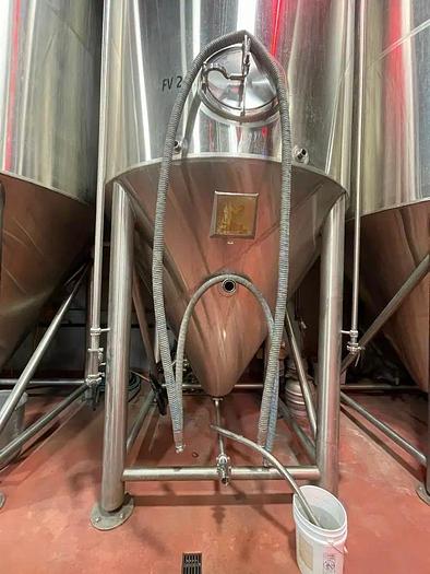 Used (4) available - Used Marks Fabrication 120bbl / 3720Gal Fermentation Tanks