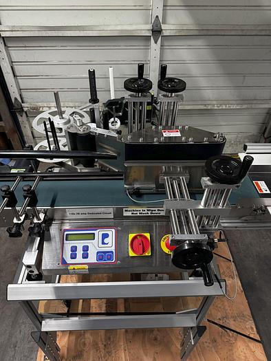 Used Used Pack Leader ElF50 pressure sensitive labeler