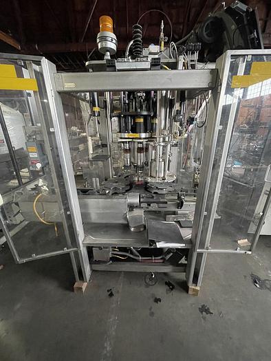 Used Zalkin 6-head rotary Plastic Capper