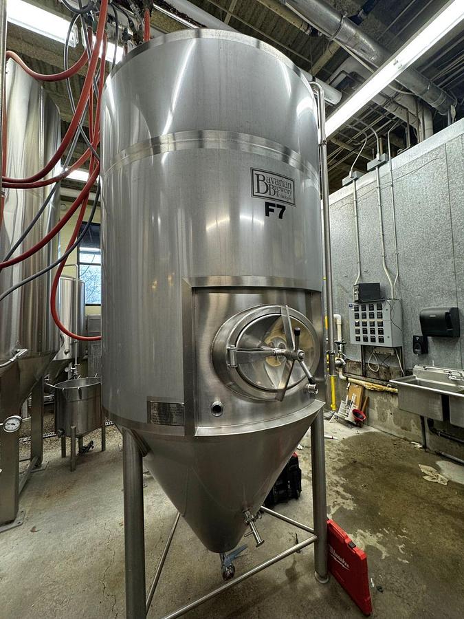 Used (1) Available - Used Bavarian Brewery 20 bbl Fermenter