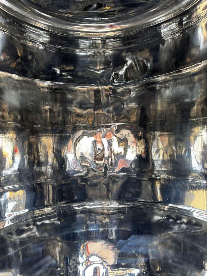 Used (3) Available - Used 7bbl / 217 Gal conical jacketed Glacier Tank fermenters