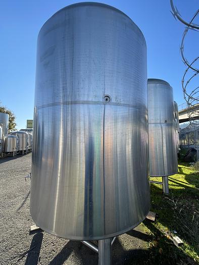 Used 2 Available - Used 80 bbl Jacketed Brite Tank