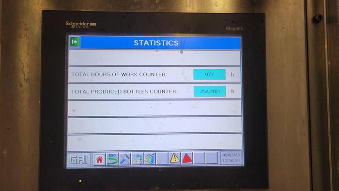 Used Used GAI 3031 FM Bier Monoblock Rinser/Filler/Capper