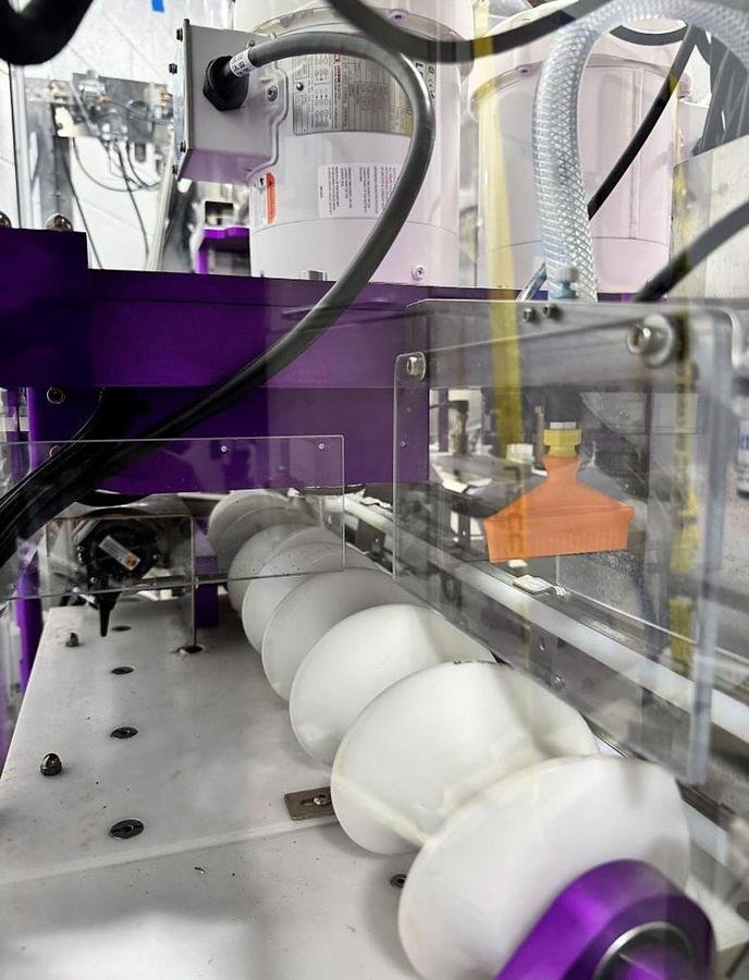 Used Used Twin Monkeys Beverage System Cimarron 10 head dual lane Canning Line