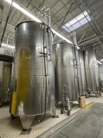 Used (1) Available - Used Letina 15,800L/ 4175 Gal VC Jacketed Fermenters