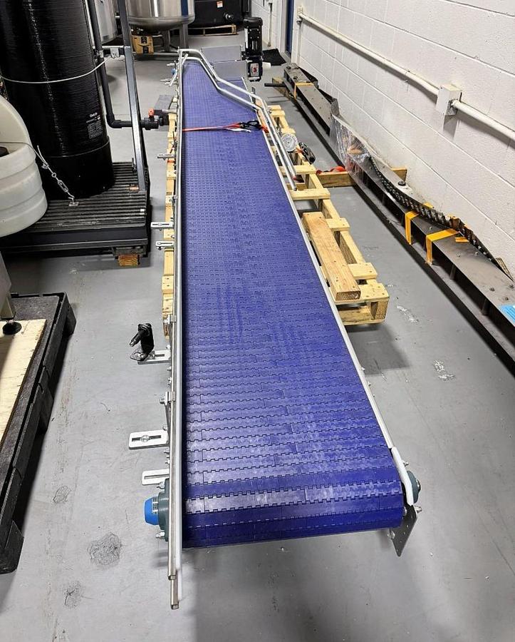 Used SKA Can-I-Bus Half Height can depalletizer