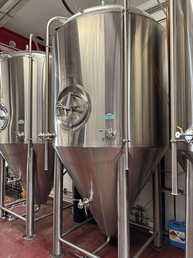 Used (4) Available - Used PBST Pacific Brew 30 bbl / 930Gal conical fermenters