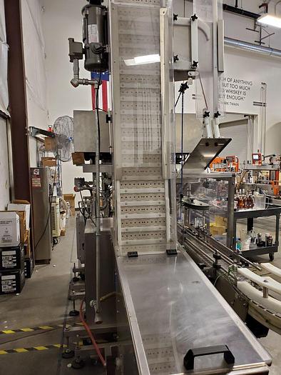 Used Inline Filling Systems model "NT" Inline Capper