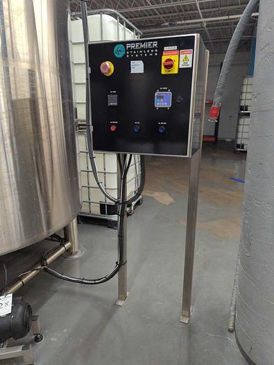 Used Used Premier Stainless 40 bbl / 1250Gal Electric Hot Liquor Tank