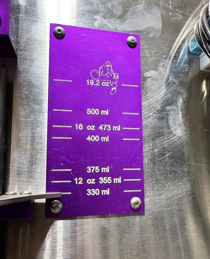 Used Used Twin Monkeys Beverage System Cimarron 10 head dual lane Canning Line