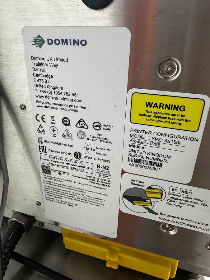 Used Used Wild Goose WGC250 canning line