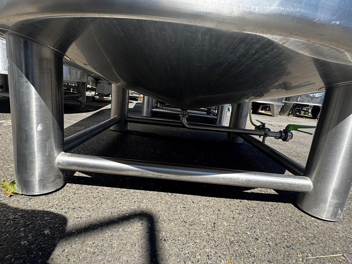 Used (2) Available - Used Alpha Brewing 40 bbl / 1240 Gal jacketed brite beer / storage tanks