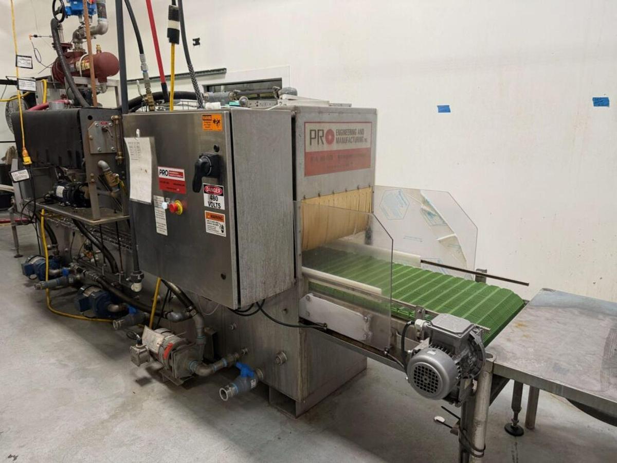 Used Pro Engineering Tunnel Pasteurizer